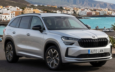 Location Skoda Kodiaq 7 pax Auto à Tenerife